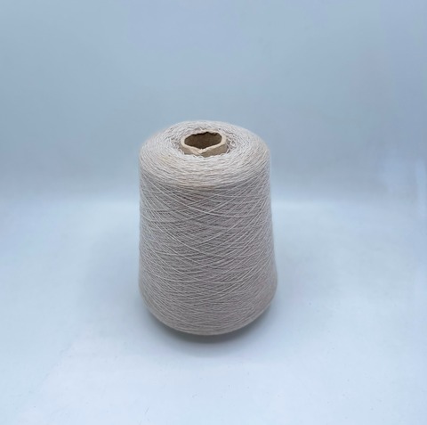 Бобинная пряжа (пр.Италия),1500м/100гр, 80%шерсть, 20%полиамид, цвет- Известь, арт.31555