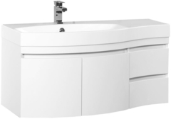 Aquanet Опера 169613 Тумба под раковину, цвет: белый фото