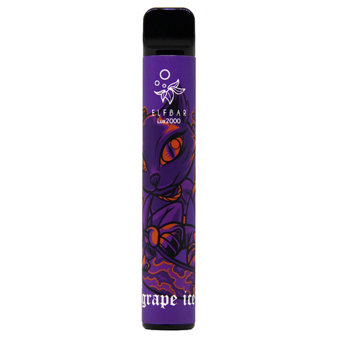 Elf Bar Lux 2000 Виноград Лёд - Grape Ice