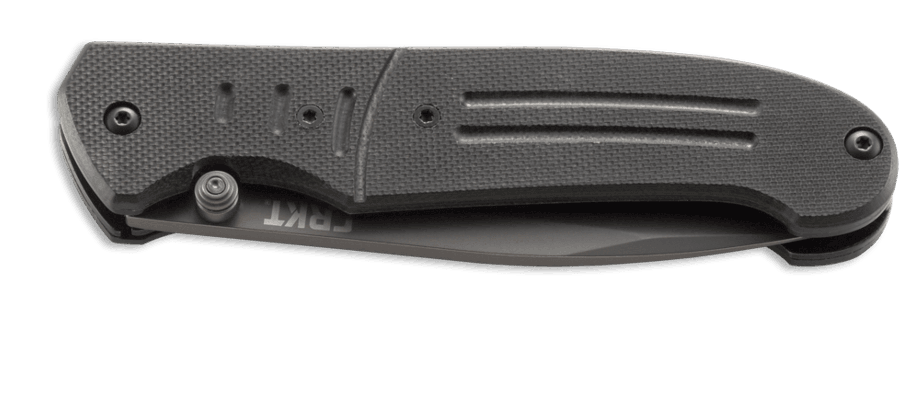 Полуавтоматический складной нож Ignitor T Veff Serrations™, CRKT 6865, сталь 8Cr14MoV Titanium Nitride, рукоять стеклотекстолит G10