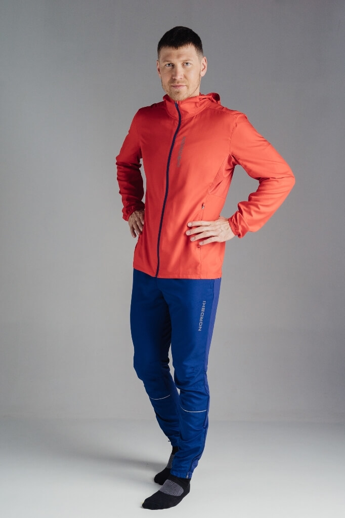 Nordski Run куртка для бега  мужская Red - 2