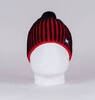 Вязаная шапка с шерстью Nordski Wool black-red - 2