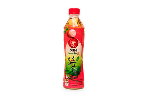 Японский зеленый чай со вкусом личи Oishi, 380мл