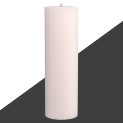 Декоративная свеча 6х20см SCANDYLAB Empire White SL-EL01