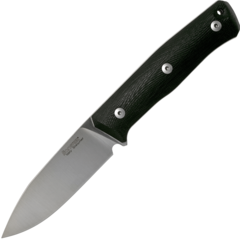 Фото Нож с фиксированным клинком LionSteel B35, сталь Sleipner, рукоять черный G10
