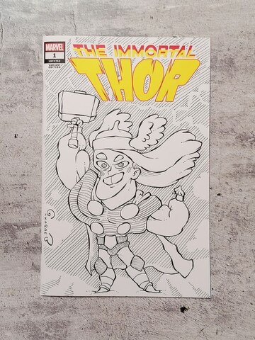 Immortal Thor #1 (Обложка Евгения Яковлева)