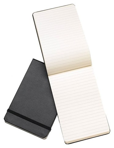 Блокнот Moleskine Reporter, цвет черный, в линейку