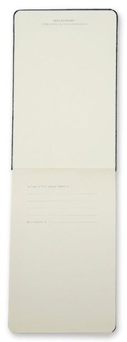 Блокнот Moleskine Reporter, цвет черный, в линейку