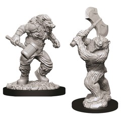 D&D Nolzur's Marvelous Miniatures - Wereboar & Werebear