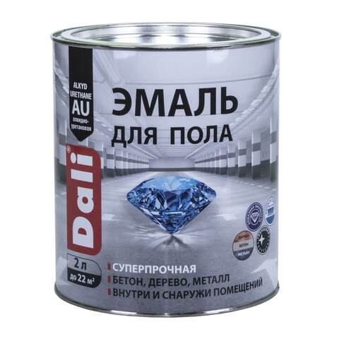 Эмаль для пола Dali / Дали глянцевая
