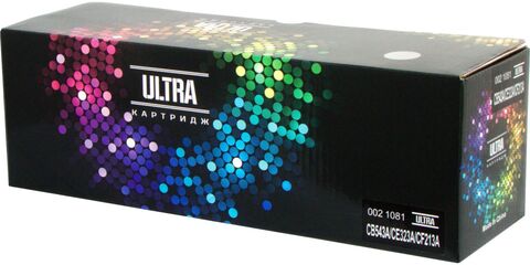 Картридж лазерный цветной ULTRA 125A/128A/131A CB543A/CE323A/CF213A пурпурный (magenta), до 1800 стр. - купить в компании MAKtorg