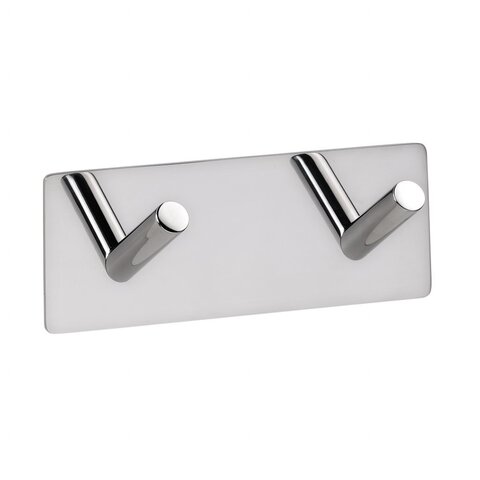 Bemeta Easy 163106271 Крючок двойной, цвет: хром