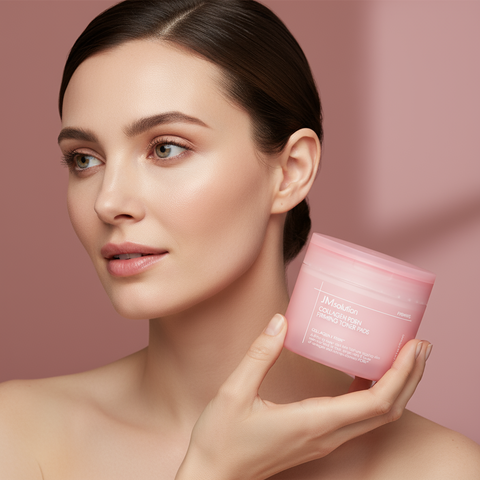ТОНЕР-ПЭДЫ ДЛЯ ПОВЫШЕНИЯ УПРУГОСТИ КОЖИ JMSOLUTION COLLAGEN PDRN FIRMING TONER PADS, 100 шт