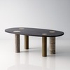 Стол Enne Oval Marble — фото 1