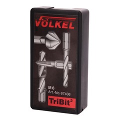 Метчик М 6,0х1,0 (Для шуруповерта, TriBit) HSS-G 6h Volkel 67406