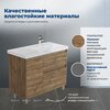 Aquanet 365915 Тумба с раковиной Nova Lite 2.0 100 R напольная цв. дуб рустикальный (365915)