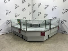Витрина холодильная угловая Carboma GC110 VM-5 б/у