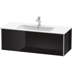 Duravit XSquare XS407404040 База под раковину 1210х478х400 мм, с 1 выдв ящик, цвет черный глянц.(для 233612) фото