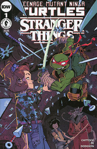Teenage Mutant Ninja Turtles X Stranger Things #1 (Cover B)