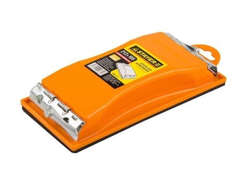 STAYER 212 x 105 мм, пластмассовый брусок для шлифования (3566-212)