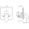 Ideal Standard Cerafine D A7188AA Смеситель
