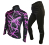 Olly Bright Sport лыжный разминочный костюм purple - 1