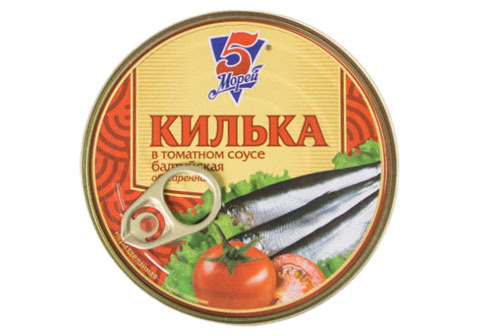 Килька балтийская в томатном соусе, 240г