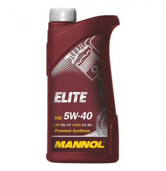 Моторное масло Mannol Elite 5W40 синтетическое 1л