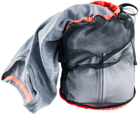 Картинка мешок для вещей Deuter Mesh Sack papaya-black - 2
