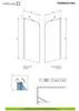 Radaway Torrenta PNJ 201101-101NL Шторка на борт ванны