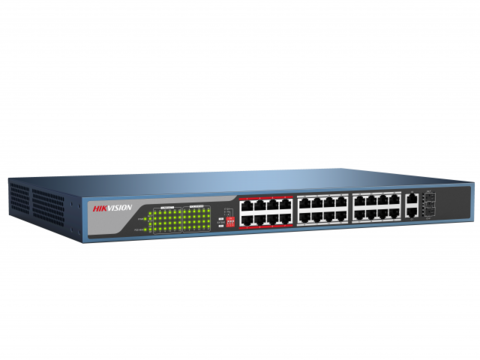 Неуправляемый PoE-коммутатор Hikvision DS-3E0326P-E