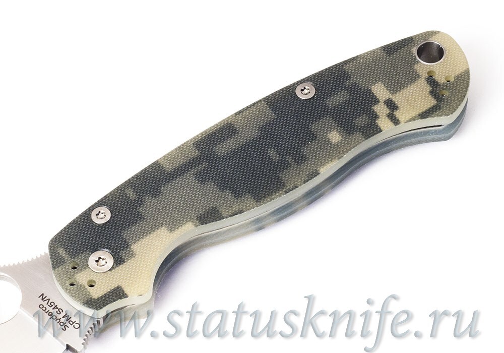 Нож Spyderco Paramilitary 2 C81GPCMO2 S45VN