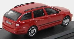 Skoda Octavia Combi facelift 2008 Tangerine orange metallic Abrex 1:43