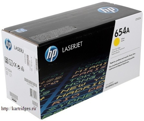 Картридж Hewlett-Packard (HP) CF332A №654A