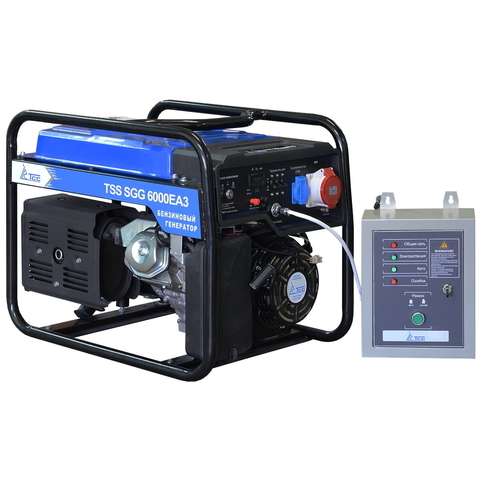 Бензогенератор TSS SGG 6000 E3A С АВР