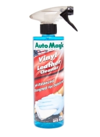 AutoMagic - Vinyl leather cleaner очиститель для кожи и замши 473 мл.
