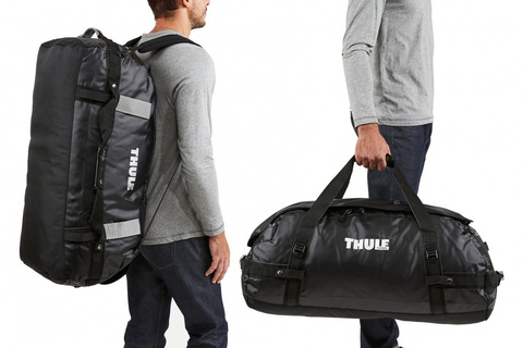 Картинка сумка спортивная Thule Chasm L-90L Poseidon blue - 3