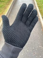 Перчатки трикотажные Skully GLV-437 black сенсорные - 2