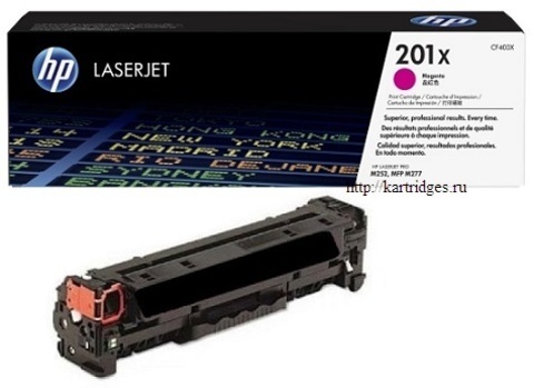 Картридж Hewlett-Packard (HP) CF403X №201X