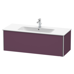 Duravit XSquare XS407409494 База под раковину 1210х478х400 мм, с 1 выдв ящик, цвет Тёмно-лиловый шелковисто-матовый(для 233612) фото