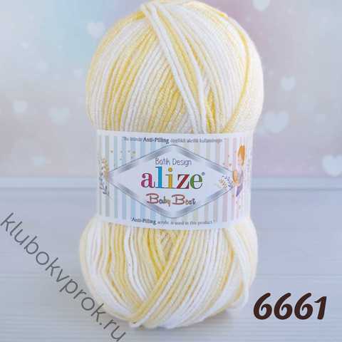 ALIZE BABY BEST BATIK  6661, Мультиколор