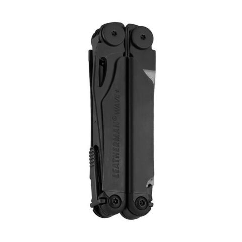 Мультитул Leatherman Wave Plus Black, нейлоновый чехол Molle, 18 функций (832526) цвет чёрный | Multitool-Leatherman.Ru