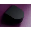 Ceramica Nova Ulma CN4006TMB Подвесной унитаз c ультра тонким сидением с микролифтом, цвет: черный матовый