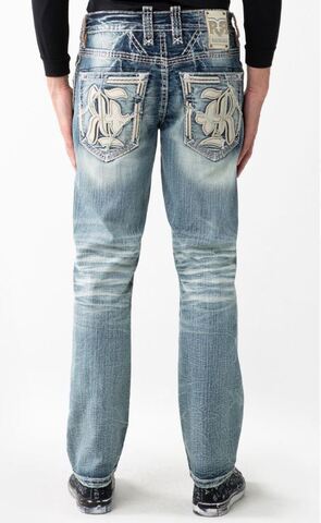 Джинсы BAIRD A203 ALT STRAIGHT Rock Revival