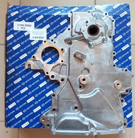 КРЫШКА ГРМ GAMMA 1 SOLARIS RB, RIO QB, ELANTRA HD, i30 FD, GD, CEED ED MANDO HY MOTORS (С МАСЛЯНЫМ НАСОСОМ) (2B000)