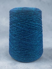 Бобинная пряжа Cotton Lurex (Blu)