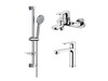 Aquatek АЛЬФА AQ1930CR Комплект для ванны 3 в 1 (AQ1910CR+AQ1940CR+AQ2013CR)