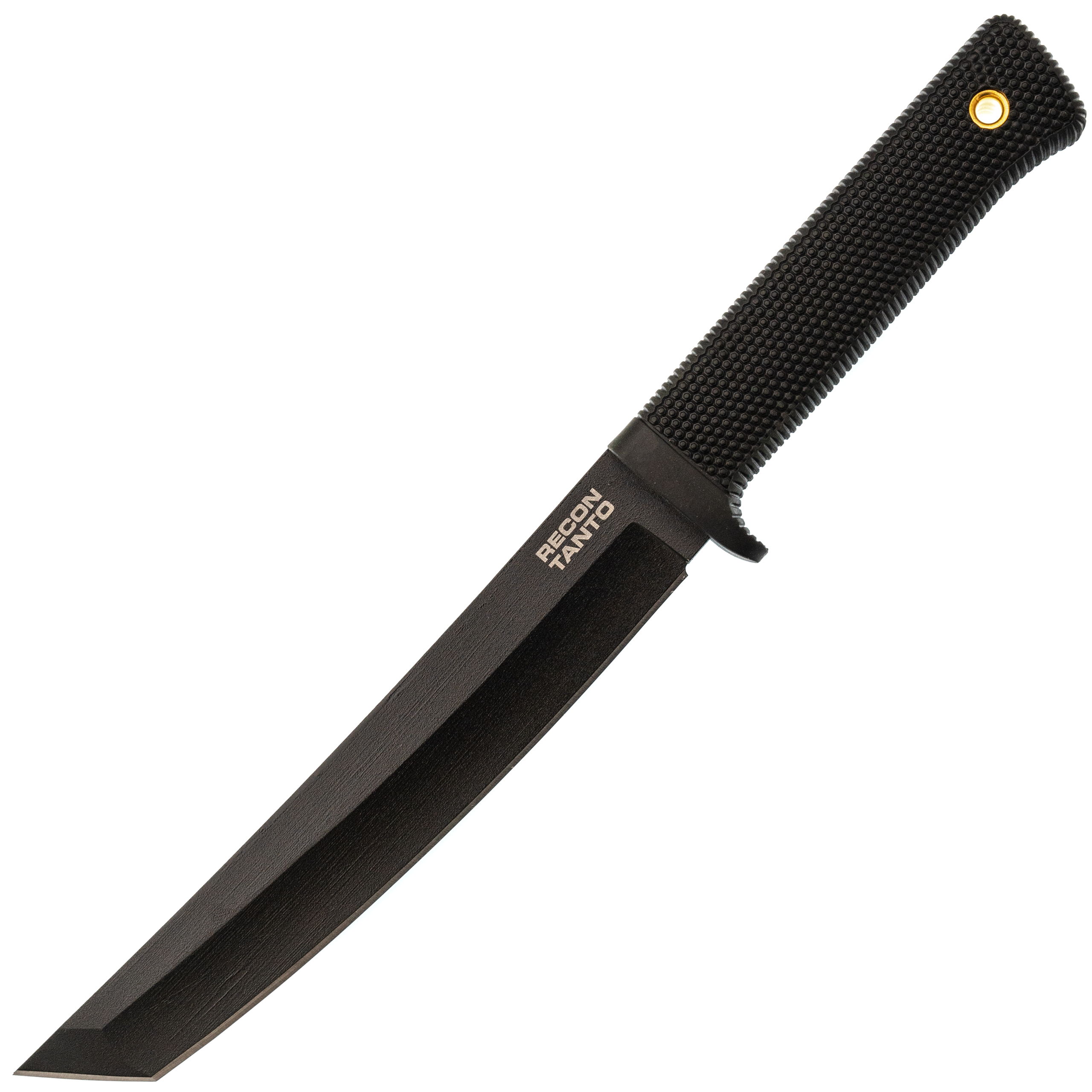 Нож с фиксированным клинком Cold Steel Recon Tanto, сталь SK-5, рукоять резина, черный