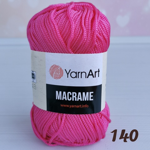 YARNART MACRAME 140, Фуксия