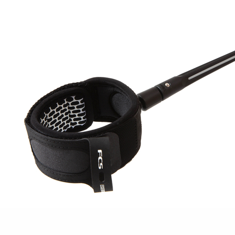 FCS 6' All Round Essential Leash White/Black